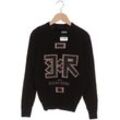 John Richmond Herren Pullover, schwarz, Gr. 46