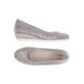 Gabor Damen Ballerinas, grau, Gr. 6