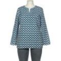 Peter Hahn Damen Bluse, blau, Gr. 42