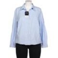 Peter Hahn Damen Bluse, blau, Gr. 48