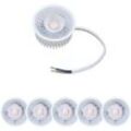 Nizza - LED-Module stufenlos dimmbar 3000K warmweiß 6er Set