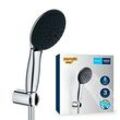 Grohe Vitalio Start 110 Wandhalterset 26769001 3 Strahlarten (RAIN, JET, MASSAGE) chrom