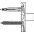 Hewi Befestigung BM1263.2 an Wand, d= 80mm, für Serie 950 und 802