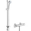 hansgrohe Brause Set Croma 100 Vario 27035000 chrom, DN 15, Stange 0,90 m