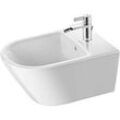 Duravit D-Neo Wand-Bidet 2294150000 37x54cm, mit Hahnloch, Überlauf, Hahnlochbank, weiß