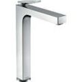 hansgrohe Axor Citterio Waschtischarmatur 39151000 für Waschschüssel, mit Ablaufgarnitur, Hebelgriff, Rautenschliff, chrom