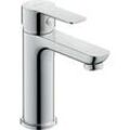 Duravit A.1 Waschtischarmatur A11020002010 M-Size, chrom, Zugstange, Ausladung 107mm, ohne Zugstangen-Ablaufgarnitur