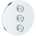 Grohe Grohtherm Smartcontrol Brausethermostat 29152LS0, moon white, 3-fach Unterputzventil