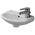 Duravit Duraplus Compact Handwaschbecken 079735000 36,5 x 26,5 cm, weiss, Hahnlochvorstich seitlich