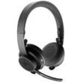 Logitech Zone 900 Verkabelt / Kabellos Stereo Headset Kopfbügel Bluetooth Schwarz