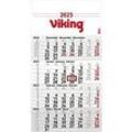 Viking Kalender 2025 Deutsch Englisch Französisch 30 (B) x 56 (H) cm Weiß