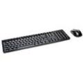 Kensington Pro Fit Tastatur und Maus Kabellos QWERTZ (DE) ohne Bluetooth Schwarz K75230DE