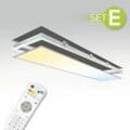 CCT LED Panel 150x30cm Einbauset 48W 3000K-6000K inkl. Fernbedienung und Einbaur...