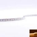 Strip 24V CRI90 LED Streifen 5M 14W/m 240LED/m 8mm - Lichtfarbe: Super Warmweiß ...