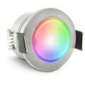 Einbaustrahler Mini Acryl Genova 3W IP65 durchverbindbar - Lichtfarbe: RGB+2700K