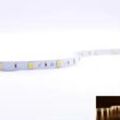 Strip 24V LED Streifen 5M 7,2W/m 30LED/m 10mm - Lichtfarbe: Warmweiß 3000K - Sch...