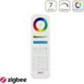 MiBoxer Zigbee 3.0 RGB+CCT Fernbedienung 7 Zonen Dimmen Schalten Farbsteuerung F...