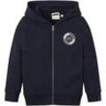 TOM TAILOR Jungen Kapuzen Hoodie mit Logoprint, blau, Logo Print, Gr. 92/98