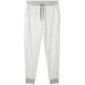 TOM TAILOR Damen Sweat-Hose in Melange Optik, grau, Meliert, Gr. S/36