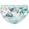 TOM TAILOR Damen Bikini Slip mit Print, weiß, Print, Gr. 36