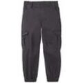 TOM TAILOR Jungen Cargohose mit Bio-Baumwolle, grau, Uni, Gr. 110