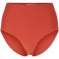 TOM TAILOR Damen Hoch geschnittene Bikinihose, rot, Gr. 36