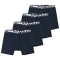 TOM TAILOR Herren Boxershorts im 4er-Set, blau, Uni, Gr. 4