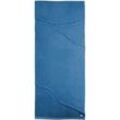 TOM TAILOR Unisex Frottier Badetuch, 80x200 cm, blau, Uni, Gr. 80X200