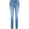 TOM TAILOR Damen Alexa Skinny Jeans, blau, Uni, Gr. 32/32