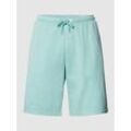 Sweatshorts mit Tunnelzug Modell 'Washer'