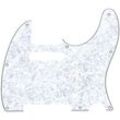 Fender Modern Style Pickguard Tele White Pearl 4-Ply 8-Hole