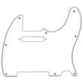 Fender Modern Style Pickguard Tele White 3-Ply 8-Hole