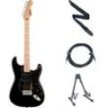 Squier Sonic Strat HSS MN BLK - Set