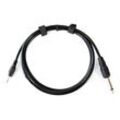 MUSIC STORE Patch-Adapterkabel 6,3/3,5 mm 1,1m Klinke / mono