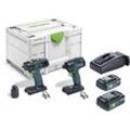 Festool Schrauber- und Bohrer-Set TID 18 HPC 4,0 I-Set T18 - 577244