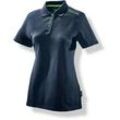 Festool-Fanartikel Poloshirt Dunkelblau Damen - Größe M