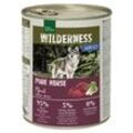 REAL NATURE WILDERNESS Nassfutter für Hunde Adult Pure Horse Pferd 12x800 g