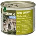 REAL NATURE WILDERNESS Nassfutter für Hunde Junior True Country Huhn & Lachs 24x200 g