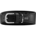 Hunter Windhundhalsband Super Soft schwarz 37 cm