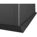 Beetumrandung BIOHORT "B140928", grau (dunkelgrau, metallic), Metall, Beeteinfassungen, Mähkante für Hochbeet BxT: 200x200 cm