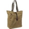 Fahrradtasche GREENLANDS BICYCLE BAGS "Greenlands Shopper", beige, Taschen, B/H/T: 40cm x 14cm x 40cm, Canvas, Materialmix, B:40cm H:14cm T:40cm