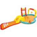 Planschbecken BESTWAY "Wasserspielcenter Kleiner Champion", bunt, B:213cm H:117cm L:435cm, Vinyl, Planschbecken, BxLxH: 213x435x117 cm