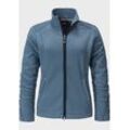 Fleecejacke SCHÖFFEL "Fleece Jacket Leona3" Gr. 36, blau (8860, blau) Damen Jacken