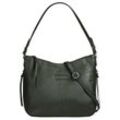 Shopper BRUNO BANANI Gr. B/H/T: 35cm x 28cm x 13cm onesize, grün (oliv) Damen Taschen echt Leder