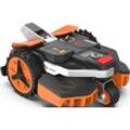 Rasenmähroboter WORX "Mähroboter M600 Landroid VISION", schwarz (baumarkt), B:46cm H:26,5cm T:63,8cm, Rasenmähroboter, Intelligenter Mähroboter ohne Begrenzungskabel, für Gärten bis 600m²