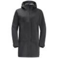 Funktionsparka JACK WOLFSKIN "GOLDGEWANN PARKA W", Damen, Gr. XL (46), grau (phantom), OBERSTOFF: 100% POLYESTER, Jacken