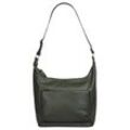 Shopper BRUNO BANANI Gr. B/H/T: 38cm x 29cm x 11cm onesize, grün (oliv) Damen Taschen echt Leder