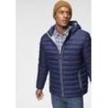 Steppjacke POLARINO, Herren, Gr. 48, blau (marine (steppjacke aus nachhaltigem material)), Obermaterial: 100% Polyamid. Futter: 100% Polyamid. Wattierung: 100% Polyester, sportlich, Jacken, Atmungsaktiv, winddicht, wasserabweisend