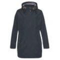 3-in-1-Funktionsjacke POLARINO "Große Größen", Damen, Gr. 40, blau (marine), Obermaterial: 100% Polyester;Futter: 100% Polyester;Innenjacke: 100% Polyester, unifarben, casual, figurumspielend lang, Langarm, Jacken, Wasserdicht, winddicht und atmungsaktiv. Wassersäule 3000mm