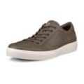 Sneaker ECCO "CLASSIC", Herren, Gr. 47, grau (taupe), Leder, sportlich, Schuhe, in klassischer Optik, Freizeitschuh, Halbschuh, Schnürschuh